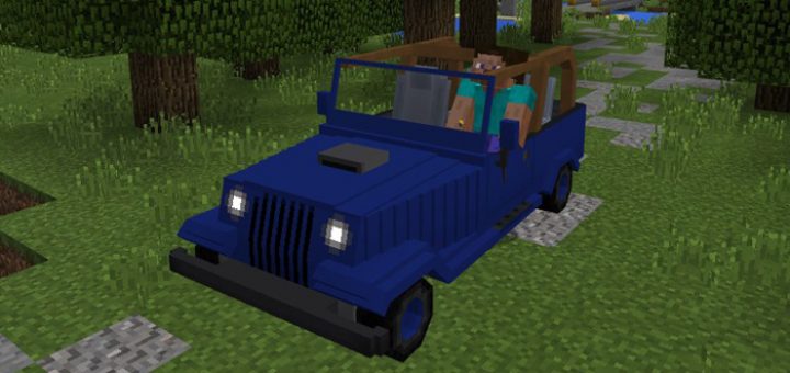 Jeep Mod – Minecraft PE Addon